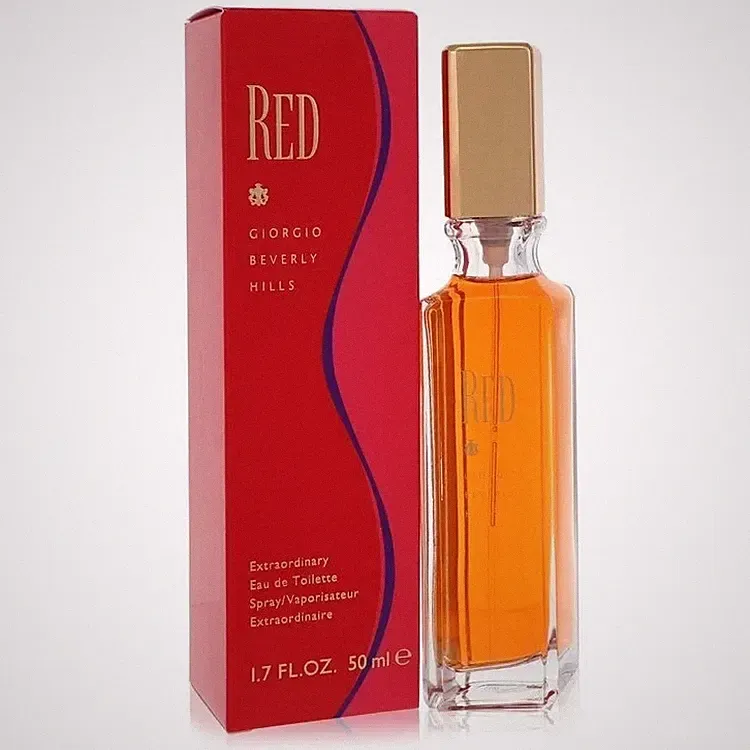 RED by GIORGIO BEVERLY HILLS Perfume 1.7 Fl oz EDT For Women New in Box