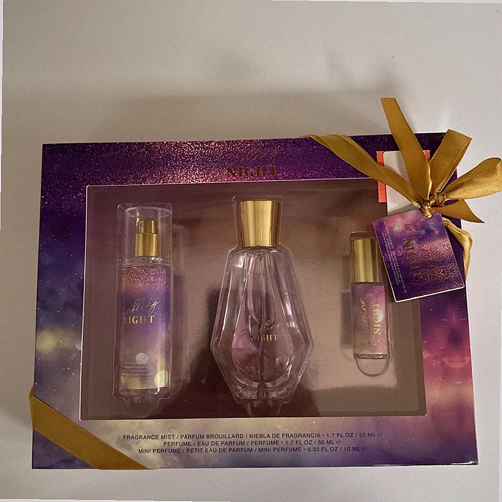 Twinkling Night Fragrance Mist 1.7 fl.oz. Perfume and mini perfume set